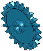 Tạo bánh răng thẳng trong SolidWorks